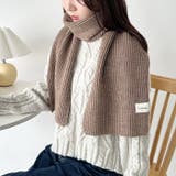 リブニットショートマフラー | Outfitter lab | 詳細画像51