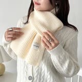 リブニットショートマフラー | Outfitter lab | 詳細画像9