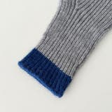 【スマホ対応】リブニットホールタッチバイカラーグローブ手袋 | Outfitter lab | 詳細画像42 