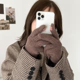 【スマホ対応】リブニットホールタッチグローブ手袋 | Outfitter lab | 詳細画像26 