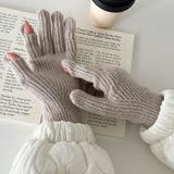 【スマホ対応】リブニットホールタッチグローブ手袋 | Outfitter lab | 詳細画像29 