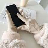 【スマホ対応】ファー手袋 | Outfitter lab | 詳細画像19 