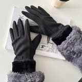 【スマホ対応】ファー手袋 | Outfitter lab | 詳細画像5 