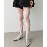 その他1 | フラワー/リボンレースアソートタイツ | Outfitter lab