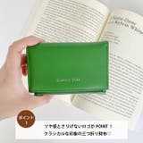 【5色展開】シンプルロゴ入り三つ折りウォレット | Outfitter lab | 詳細画像2