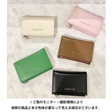 【5色展開】シンプルロゴ入り三つ折りウォレット | Outfitter lab | 詳細画像22