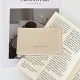 【5色展開】シンプルロゴ入り三つ折りウォレット | Outfitter lab | 詳細画像6