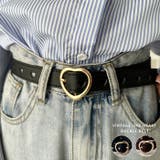 ヴィンテージライクハートバックルベルト | Outfitter lab | 詳細画像1
