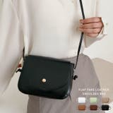 フラップフェイクレザーショルダーバッグ | Outfitter lab | 詳細画像1
