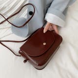 フラップフェイクレザーショルダーバッグ | Outfitter lab | 詳細画像19