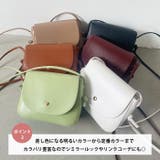 フラップフェイクレザーショルダーバッグ | Outfitter lab | 詳細画像3