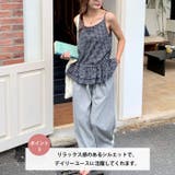 フリルヘムチェックキャミソール | Outfitter lab | 詳細画像4 
