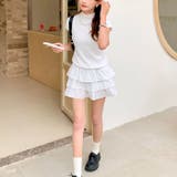 ハイネックフレンチスリーブ半袖ニット | Outfitter lab | 詳細画像14 