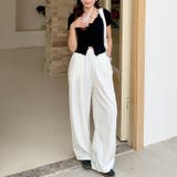 ナイロンタックバレルレッグパンツ | Outfitter lab | 詳細画像14 