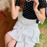 2段フリルミニスカート | Outfitter lab | 詳細画像13 
