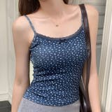 レーストリム花柄キャミソール カップ付き | Outfitter lab | 詳細画像10