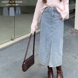 ハイウエストデニムロングスカート | Outfitter lab | 詳細画像1 