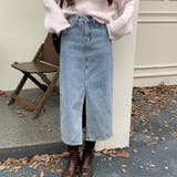 ハイウエストデニムロングスカート | Outfitter lab | 詳細画像12 