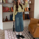 ハイウエストデニムロングスカート | Outfitter lab | 詳細画像19 