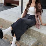 ハイウエストデニムロングスカート | Outfitter lab | 詳細画像9 