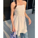 ホワイト | ティアードミニワンピース | Outfitter lab