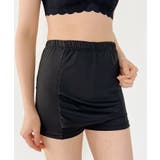 ブラック | ラインカバーペチコート | Outfitter lab