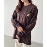 ダークブラウン | Carhartt オーバーサイズ ポケット | Outfitter lab