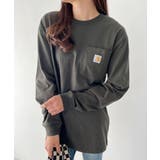 オリーブ | Carhartt オーバーサイズ ポケット | Outfitter lab