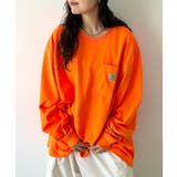 オレンジ | Carhartt オーバーサイズ ポケット | Outfitter lab