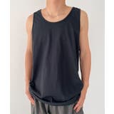 ブラック | GILDAN(ギルダン)/ウルトラコットン オーバーサイズ タンクトップ | Outfitter lab