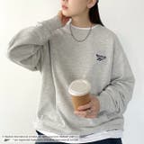 Reebok(リーボック)/ワンポイント 刺繍 クルーネック スウェット | Outfitter lab | 詳細画像14