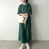 COSBY/半袖ワッペンマキシワンピース | Outfitter lab | 詳細画像21 
