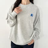 STARTER(スターター)/ワンポイント 刺繍 クルーネック スウェット | Outfitter lab | 詳細画像7 