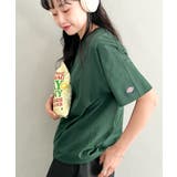 ダークグリーン | Dickies(ディッキーズ)/ベーシック 半袖 クルーネックインナーシャツ | Outfitter lab