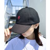 ブラック | 【WEB限定】ワンポイント刺繍 アジャスター調整可能 ローキャップ | Outfitter lab