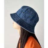 ダークインディゴブルー | newhattan / Twill Bucket Hat | Outfitter lab