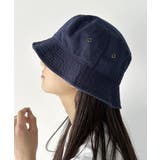 ネイビー | newhattan / Twill Bucket Hat | Outfitter lab