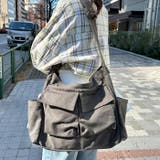 アジャスター付きメニーポケットキャンバスショルダー | Outfitter lab | 詳細画像24
