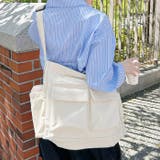 アジャスター付きメニーポケットキャンバスショルダー | Outfitter lab | 詳細画像7