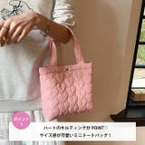 ハートキルティングミニトートバッグ | Outfitter lab | 詳細画像2 