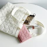 ハートキルティングミニトートバッグ | Outfitter lab | 詳細画像25 