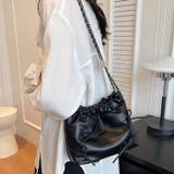メニーリボンPUチェーンショルダーバッグ | Outfitter lab | 詳細画像18 