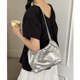 シルバー | メニーリボンPUチェーンショルダーバッグ | Outfitter lab