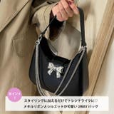 2WAYリボンメタルチャームバッグ | Outfitter lab | 詳細画像2