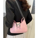 ピンク | 2WAYリボンメタルチャームバッグ | Outfitter lab