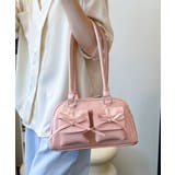 ピンク | ダブルポケットリボンショルダーバッグ | Outfitter lab