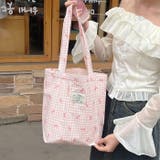 リボンギンガムチェックトートバッグ | Outfitter lab | 詳細画像16