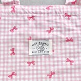 リボンギンガムチェックトートバッグ | Outfitter lab | 詳細画像23