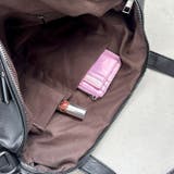 サイドベルトPUレザーボストンバッグ | Outfitter lab | 詳細画像24 