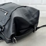 サイドベルトPUレザーボストンバッグ | Outfitter lab | 詳細画像28 